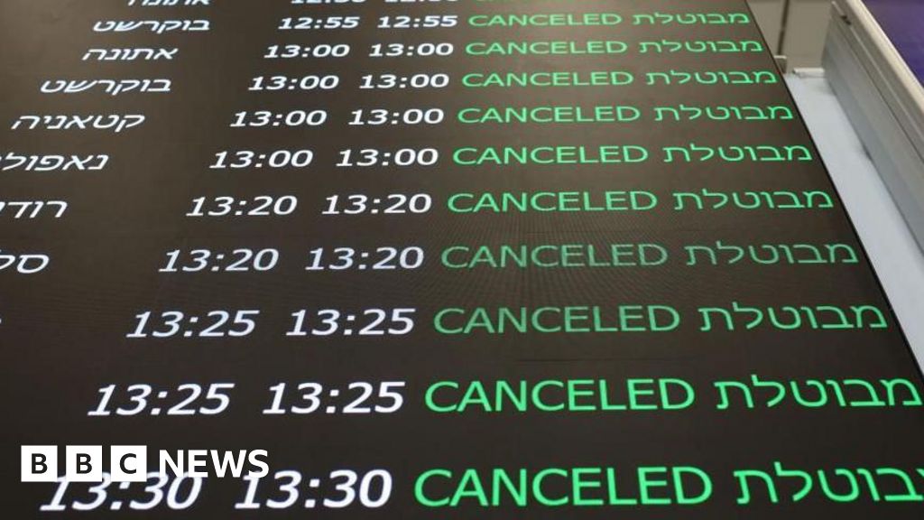 Britons stranded in Israel as Iranian strikes continue
