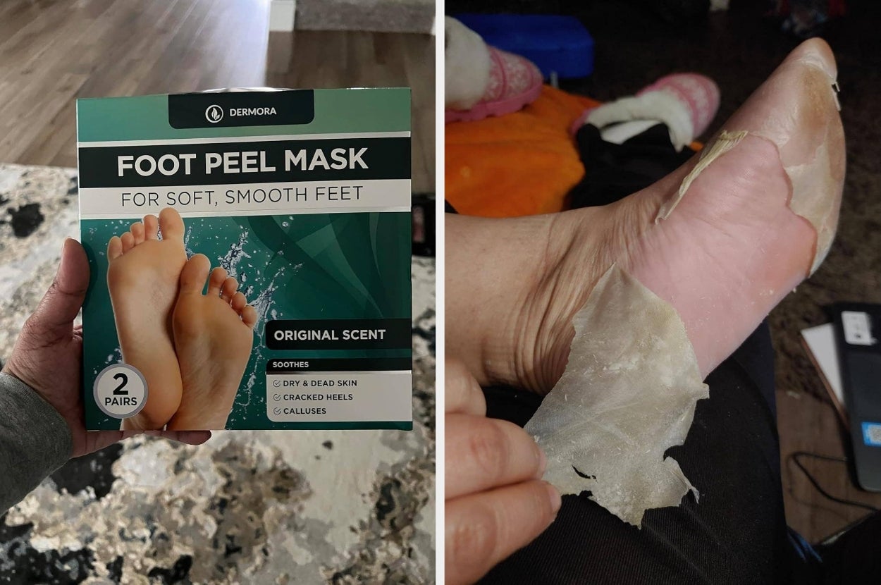 This On-Sale Foot Mask Gave Reviewers Baby Soft Feet