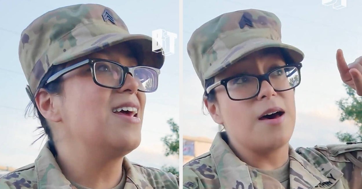 Army Vet’s Viral Interview At Anti-ICE Protests