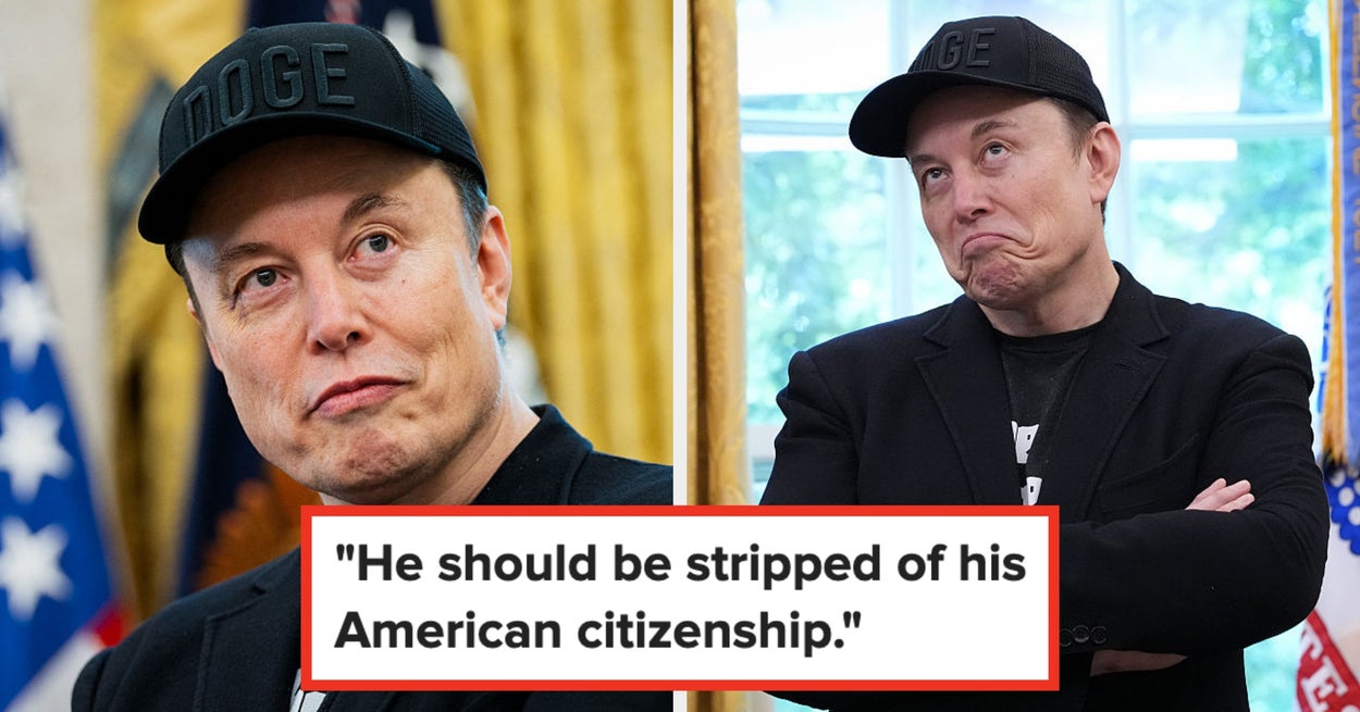 "Disgusting, Entitled Piece Of Garbage": People Are Sharing Their Brutally Honest Opinions Of Elon Musk's Time With The Trump Administration