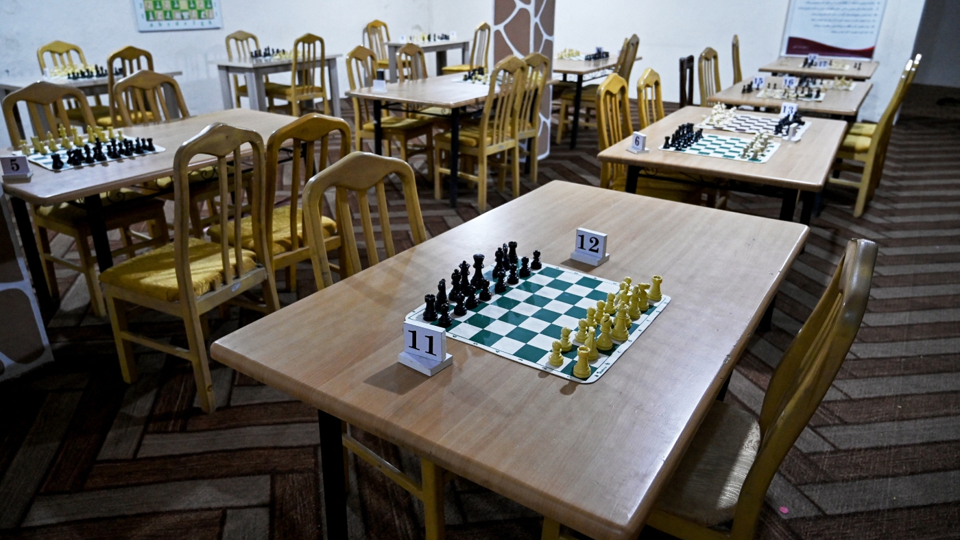 The Taliban has banned a lot of things … but chess?