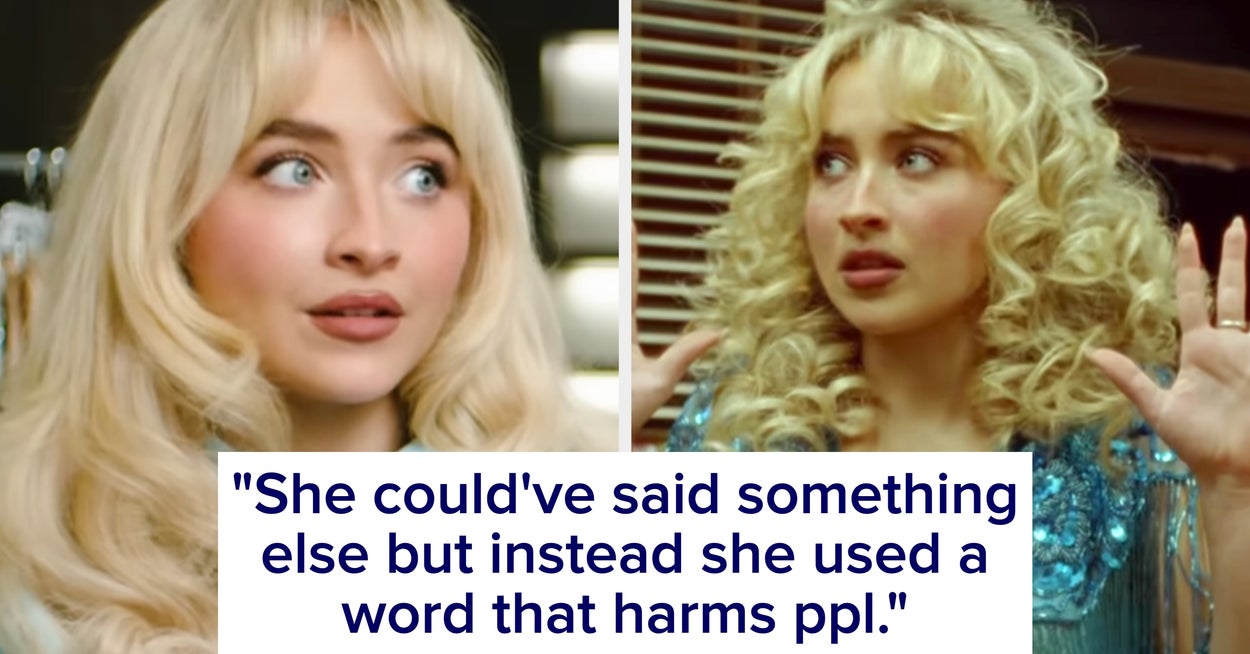Sabrina Carpenter Criticized For Using “Ableist” Term