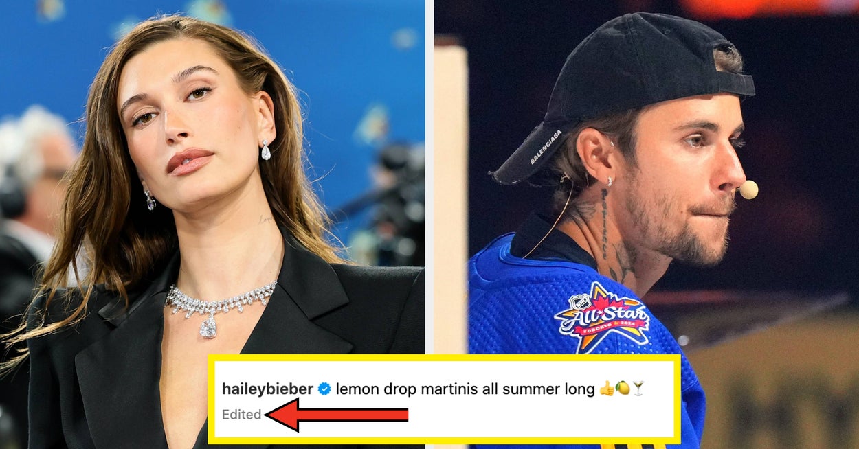 Hailey Bieber Edits Instagram Caption About Therapy